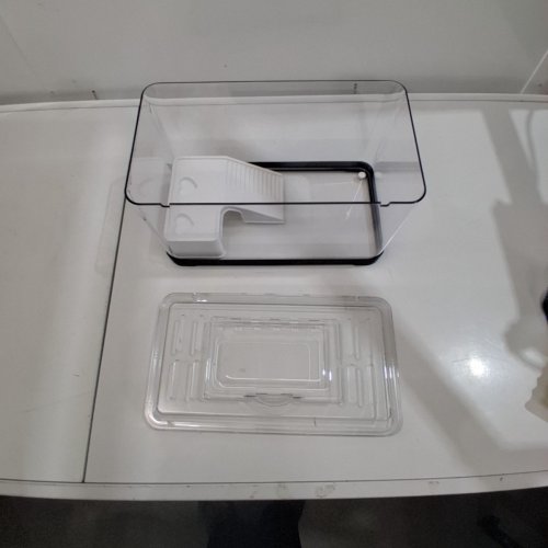 CLEAR PLASTIC PET HABITAT - 15" X 9" X 9" - CLEAR image 3