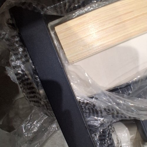 SHA CERLIN LIFT UP HYDRAULIC STORAGE BED FRAME - FULL - LIGHT BEIGE (MODEL:USAN1040288AA-22) image 5