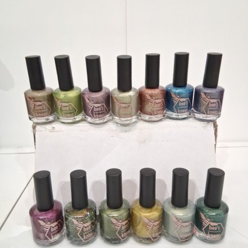 13PC ASSORTED BEE'S KNEES LACQUER NAIL POLISH - ASSORTED COLOURS image 3