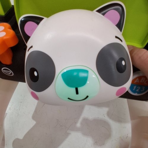 FISHER-PRICE 2-SIDED STEADY SPEED PANDA WALKER INTERACTIVE BABY TOY WITH LIGHT, 100+ SONGS, SOUNDS & PHRASES - MULTI-COLOUR (MODEL: ‎HGM26) image 2