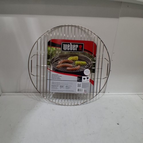 WEBER CHARCOAL BARBECUE GRILL GRATE - FOR 18" WEBER GRILLS - 17.5" image 2