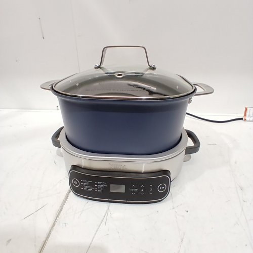 NINJA FOODI 8-IN-1 EVERYDAY POSSIBLECOOKER PRO - 6L - SEASALT GREY/STAINLESS STEEL (MODEL: MC1101C) image 3