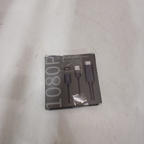 PHONE TO HDTV ADAPTER - 1920 X 1080P - BLACK (MODEL: 7562S) image 4
