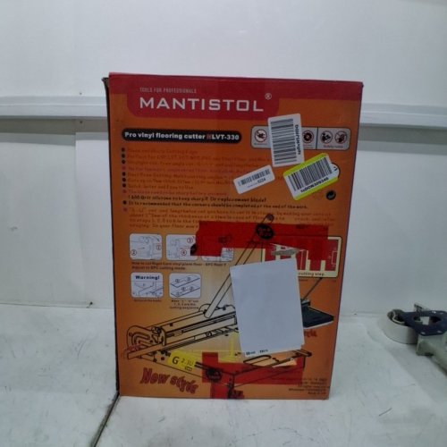 MANTISTOL HEAVY DUTY ENGINEERED HARDWOOD LAMINATE FLOOR CUTTER - 13" - SILVER/BLACK (MODEL: LVT-330) image 4