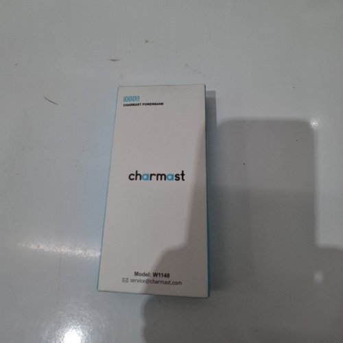 CHARMAST POWER BANK WITH BUILT IN CABLES - 10000 MAH - 5 3/4" - BLACK (MODEL: W1148) image 5