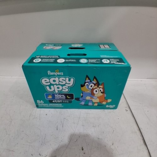 86PK PAMPERS TODDLER TRAINING UNDERWEAR EASY UPS DIAPERS TRAINING PANTS - BLUEY - SIZE 4T/5T image 2