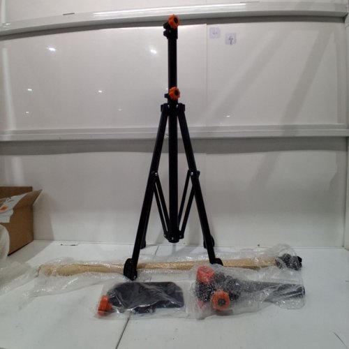 HEAVY DUTY BIKE REPAIR STAND - 80LBS CAPACITY - BLACK/ORANGE (MODEL: HS-QX-006) image 3