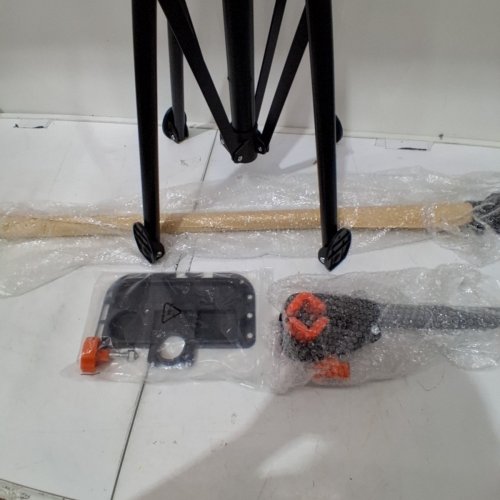 HEAVY DUTY BIKE REPAIR STAND - 80LBS CAPACITY - BLACK/ORANGE (MODEL: HS-QX-006) image 4