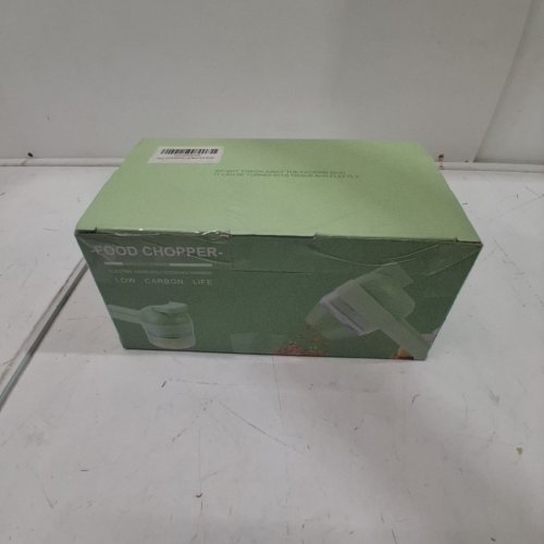 LEATIKALL 4-IN-1 RECHARGEABLE HANDHELD FOOD CHOPPER - GREEN image 5