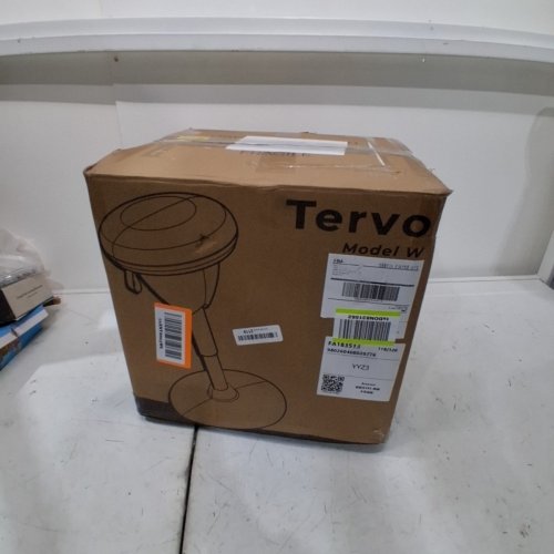 TERVO MODEL W WOBBLE STOOL, ERGONOMIC STANDING DESK CHAIR - GREY image 4