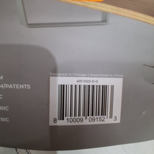 HUMANCENTRIC MONITOR STAND RISER DRAWER - SPACE GREY (MODEL: 401-1022-D-G) image 2
