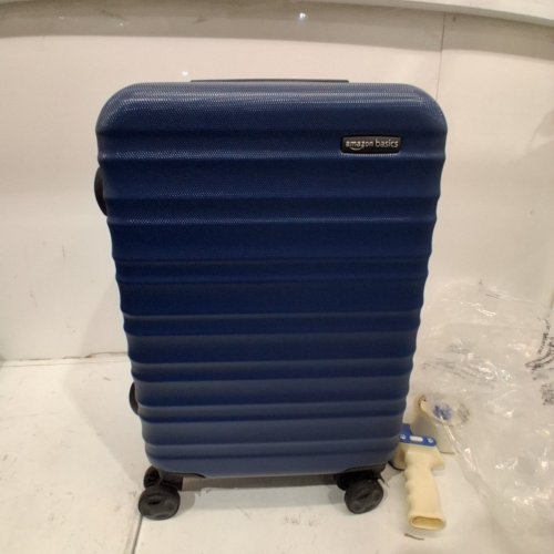 AMAZON BASICS HARDSIDE SPINNER CARRY ON LUGGAGE WITH BUILT-IN LOCK - 21" - NAVY BLUE image 2