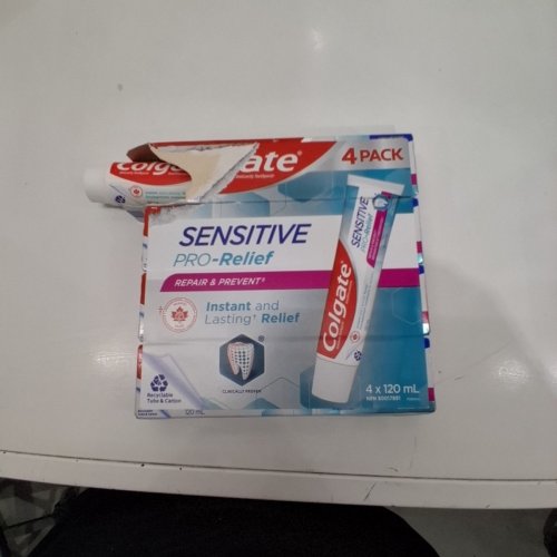 4PK COLGATE SENSITIVE PRO-RELIEF REPAIR & PREVENT TOOTHPASTE - 120ML/EACH image 2