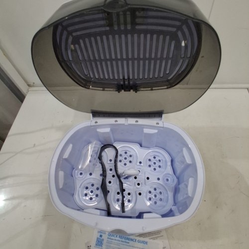 DR. BROWN'S DELUXE BOTTLE STERILIZER - HOLDS 6 BOTTLES - WHITE/GREY (MODEL: AC045) image 4