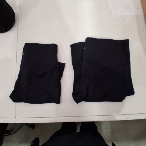 2PC GIRL'S MONDETTA YOUTH FLARE LEGGING PANTS - EXTRA LARGE (14/16) - BLACK (MODEL: 1882727) image 2