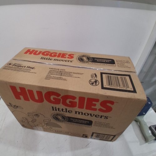 132PK HUGGIES LITTLE MOVERS DIAPERS - SIZE 5 image 3