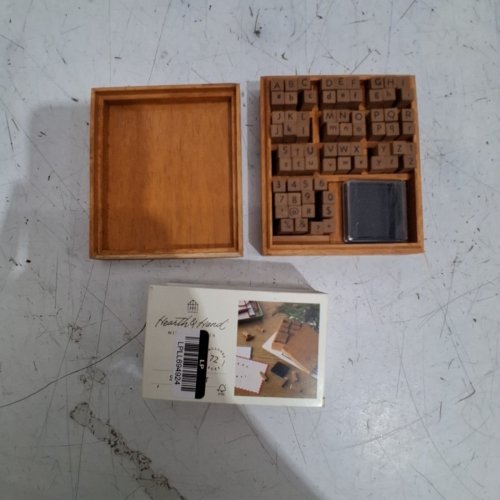72PC HEARTH & HAND WITH MAGNOLIA STAMP SET - BROWN/WOODEN (MODEL : 324-05-2837) image 4