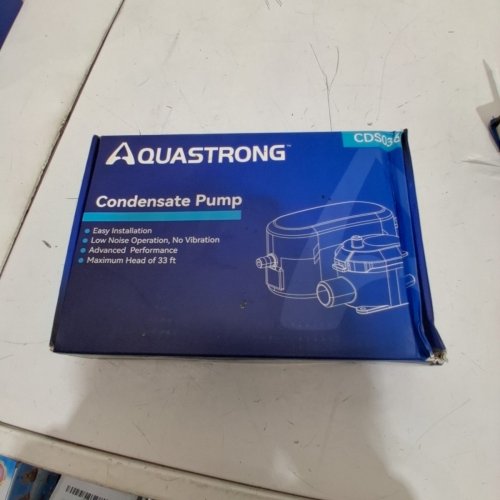 AQUASTRONG HVAC CONDENSATE PUMP - -9.6 GPH - 115 V/230 V -33FT MAX HEAD (MODEL: CDS036) image 6