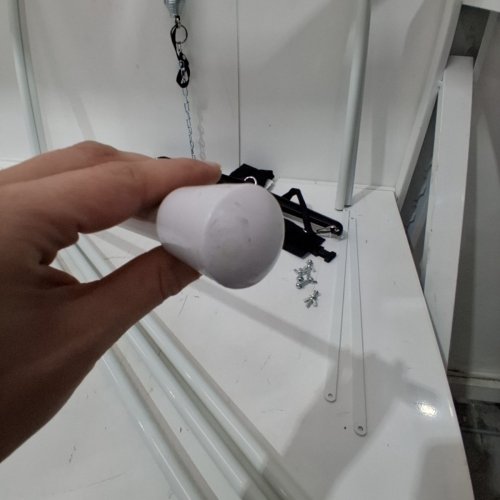 JOLLY JUMPER CLASSIC THE ORIGINAL JOLLY JUMPER WITH STAND - 28LB MAX LOAD - WHITE/BLACK image 3