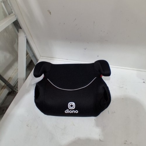 DIONO SOLANA NO LATCH SINGLE BACKLESS BOOSTER CAR SEAT WITH CUP HOLDERS- 40LBS-120LBS - BLACK (MODEL: 32050-NA-01) image 3