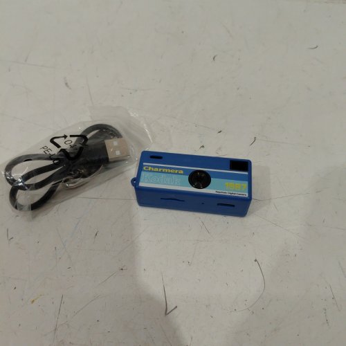 KODAK CHARMERA KEYCHAIN DIGITAL RETRO CAMERA - 3" - 1.6MP - BLUE (MODEL: RK0601) image 2