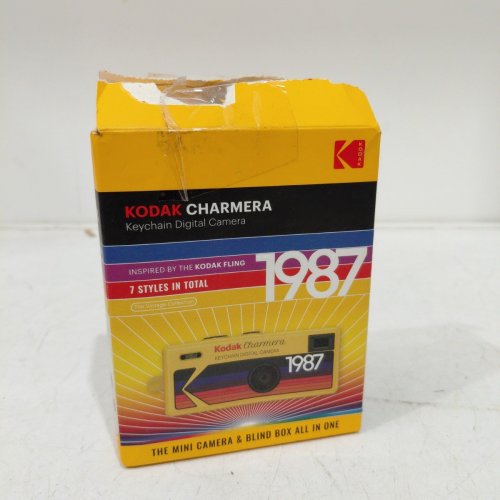 KODAK CHARMERA KEYCHAIN DIGITAL RETRO CAMERA - 3" - 1.6MP - BLUE (MODEL: RK0601) image 4