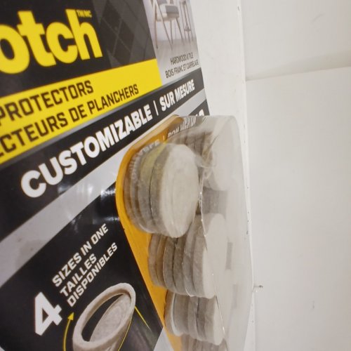 46PK SCOTCH FLOOR PROTECTORS - BEIGE (MODEL: 1781450) image 3
