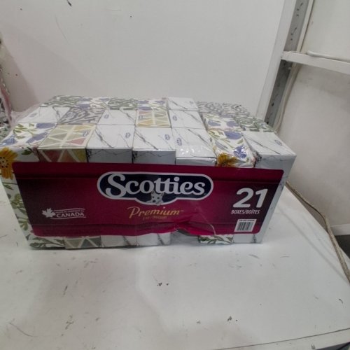 21PK SCOTTIES PREMIUM 2-PLY FACIAL TISSUE - ASSORTED COLORS (MODEL: 2446056) image 2