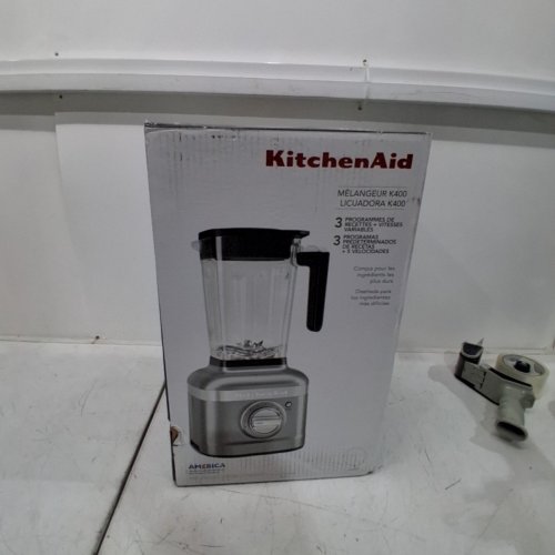 KITCHENAID K400 VARIABLE SPEED BLENDER - 5 SPEEDS - 56 OZ CAPACITY - GREY (MODEL: KSB4027CU) image 4