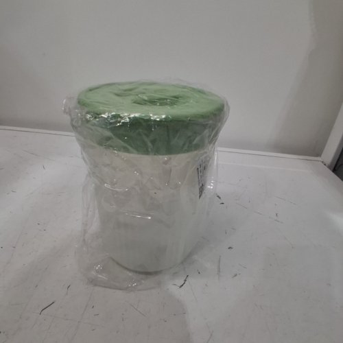 PLASTIC WATER PITCHER WITH LID - 2.7L - CLEAR/GREEN image 3