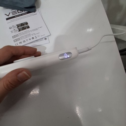 VEGER PORTABLE CHARGER FOR IPHONE AND APPLE WATCH- 1000MAH - WHITE (MODEL: ‎V1171) image 2