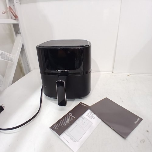CHEFMAN COMPACT DIGITAL TOUCH AIR FRYER - 4 QT - BLACK (MODEL:RJ38-4TB-WMC) image 3
