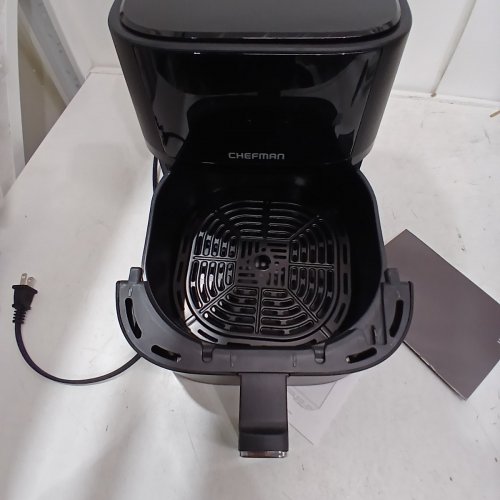 CHEFMAN COMPACT DIGITAL TOUCH AIR FRYER - 4 QT - BLACK (MODEL:RJ38-4TB-WMC) image 5