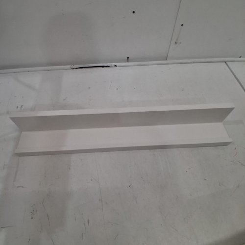 3M COMMAND PICTURE LEDGE - HOLDS 5LBS, DECORATIVE SHELF, 21" X 3" - WHITE (MODEL: HOM21Q-EF) image 2