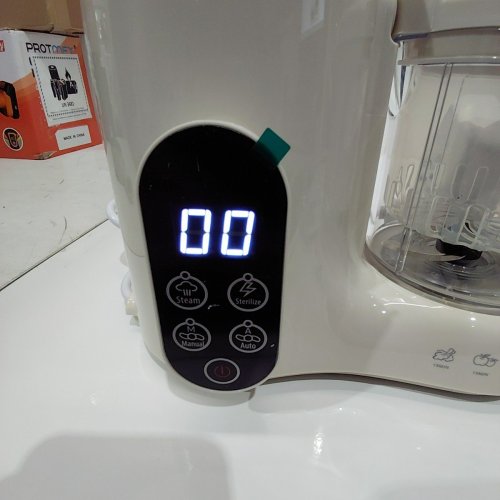 GROWNSY 2-IN-1 BABY FOOD STEAMER & BLENDER - CREAM (MODEL: BFP-5800E) image 4