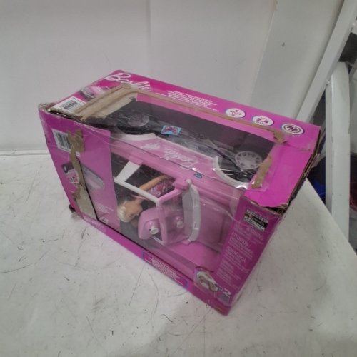 HOT WHEELS BARBIE REMOTE CONTROL FORD BRONCO RC VEHICLE WITH 2 DOLLS - PINK AND WHITE (ITEM: 1851616/JMM81) image 7