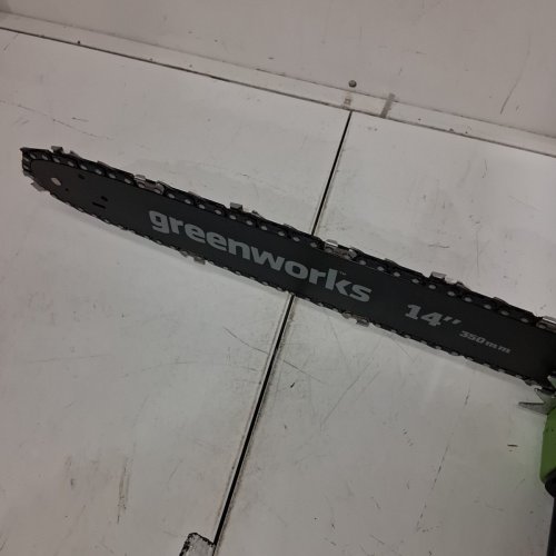 GREENWORKS CORDED CHAINSAW, 14" BLADE, 10.5A (GREEN) (MODEL: 20222) image 5