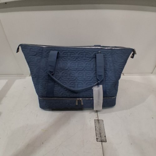 SAM EDLEMAN WEEKENDER DUFFLE BAG - 18" X 9" X 13.5" - NAVY BLUE image 3