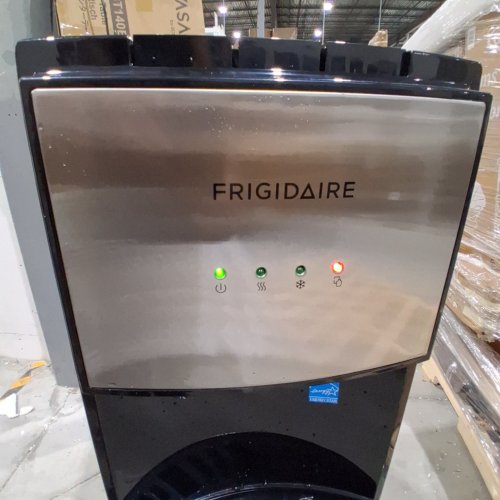 FRIGIDAIRE HOT AND COLD WATER DISPENSER - 5 GALLON - STAINLESS STEEL/BLACK (MODEL: EFWC505) image 2