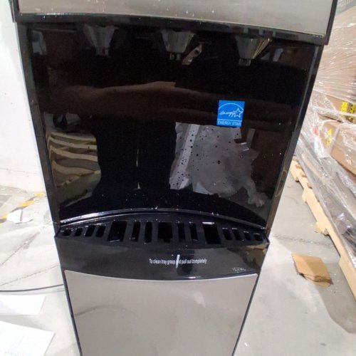 FRIGIDAIRE HOT AND COLD WATER DISPENSER - 5 GALLON - STAINLESS STEEL/BLACK (MODEL: EFWC505) image 4