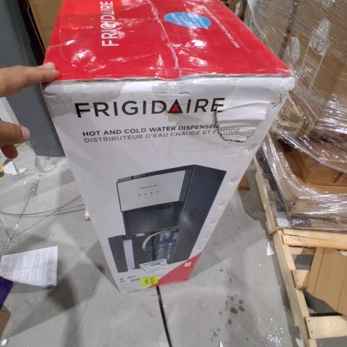 FRIGIDAIRE HOT AND COLD WATER DISPENSER - 5 GALLON - STAINLESS STEEL/BLACK (MODEL: EFWC505) image 6