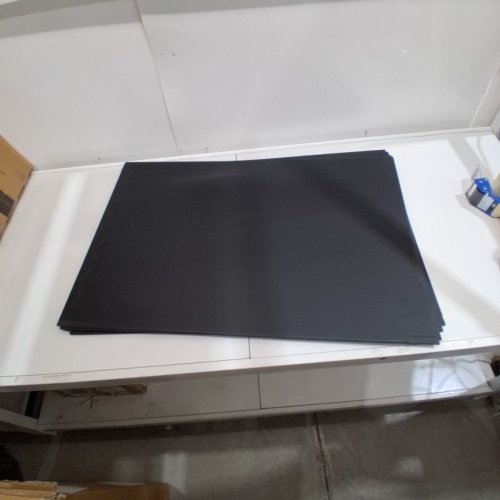 4PK VAIIGO CORRUGATED PLASTIC SHEETS - 24" X 36" - BLACK image 2