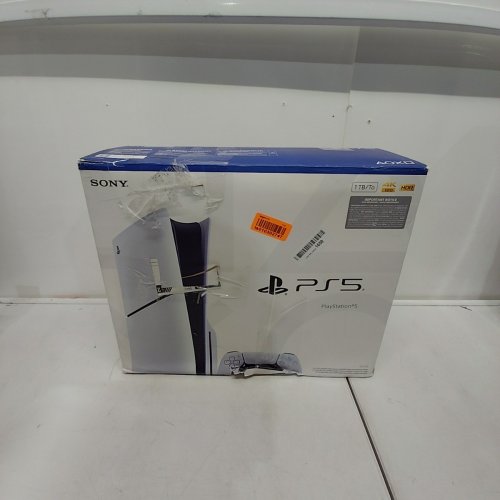 SONY PLAYSTATION 5 SLIM *UPDATED MODEL* (PS5) CONSOLE WITH WIRELESS CONTROLLER - DISC EDITION - 1TB (MODEL: CFI-2115) image 9