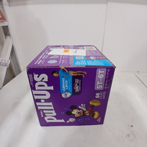 66PK HUGGIES PULL UPS MICKEY MOUSE DIAPERS - 5T-6T image 3