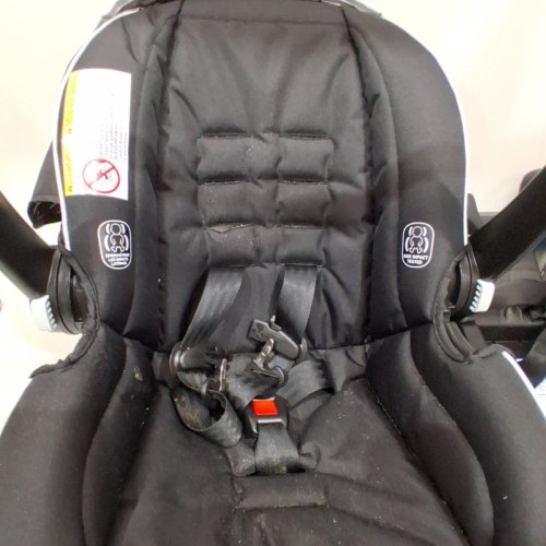 GRACO SNUGRIDE 35 LITE LX INFANT CAR SEAT - MAX WEIGHT 34LBS - BLACK/GREY (MODEL: 2119658) image 3