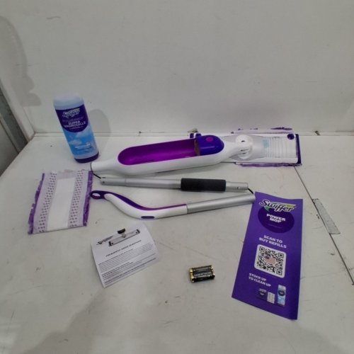 SWIFFER POWERMOP MULTI-SURFACE MOP - PURPLE/WHITE image 2