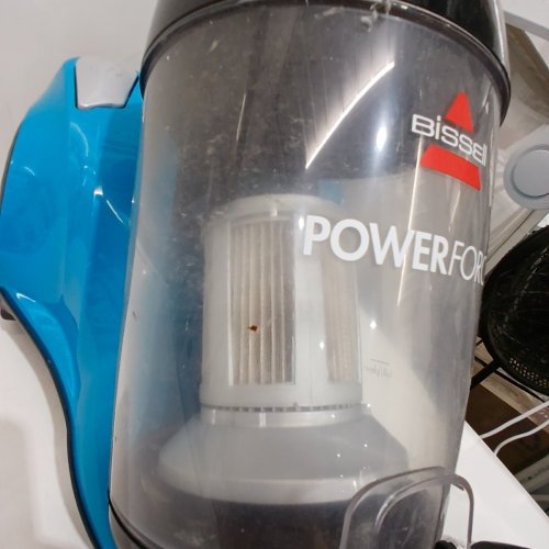BISSELL POWERFORCE BAGLESS CANISTER VACUUM - TEAL (MODEL: 21564) image 4