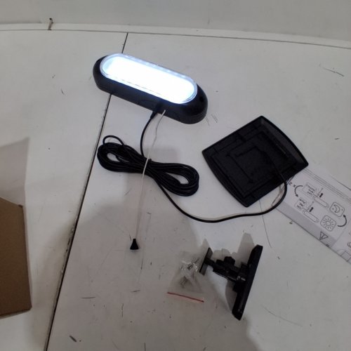 CHUNHEE WATERPROOF SOLAR LED LIGHT - 6.3" - BLACK (MODEL: SWL13BL) image 2