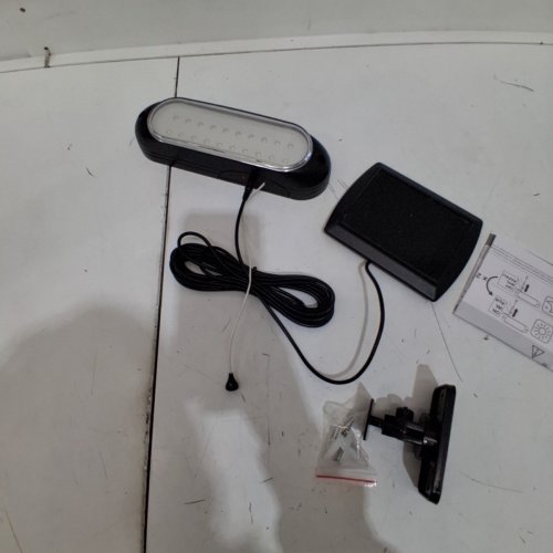 CHUNHEE WATERPROOF SOLAR LED LIGHT - 6.3" - BLACK (MODEL: SWL13BL) image 4