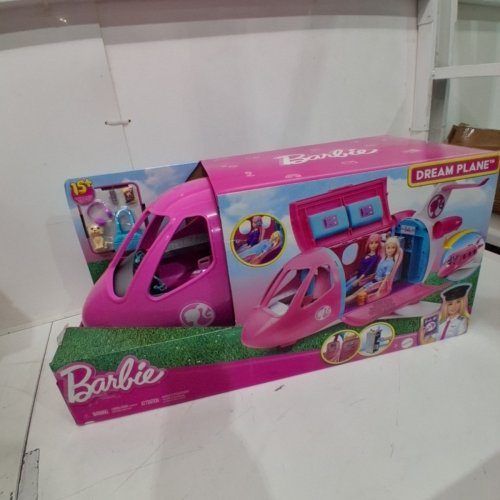BARBIE DREAMPLANE PLAYSET - AGES 3+ - PINK (MODEL: GDG76-9797) image 2